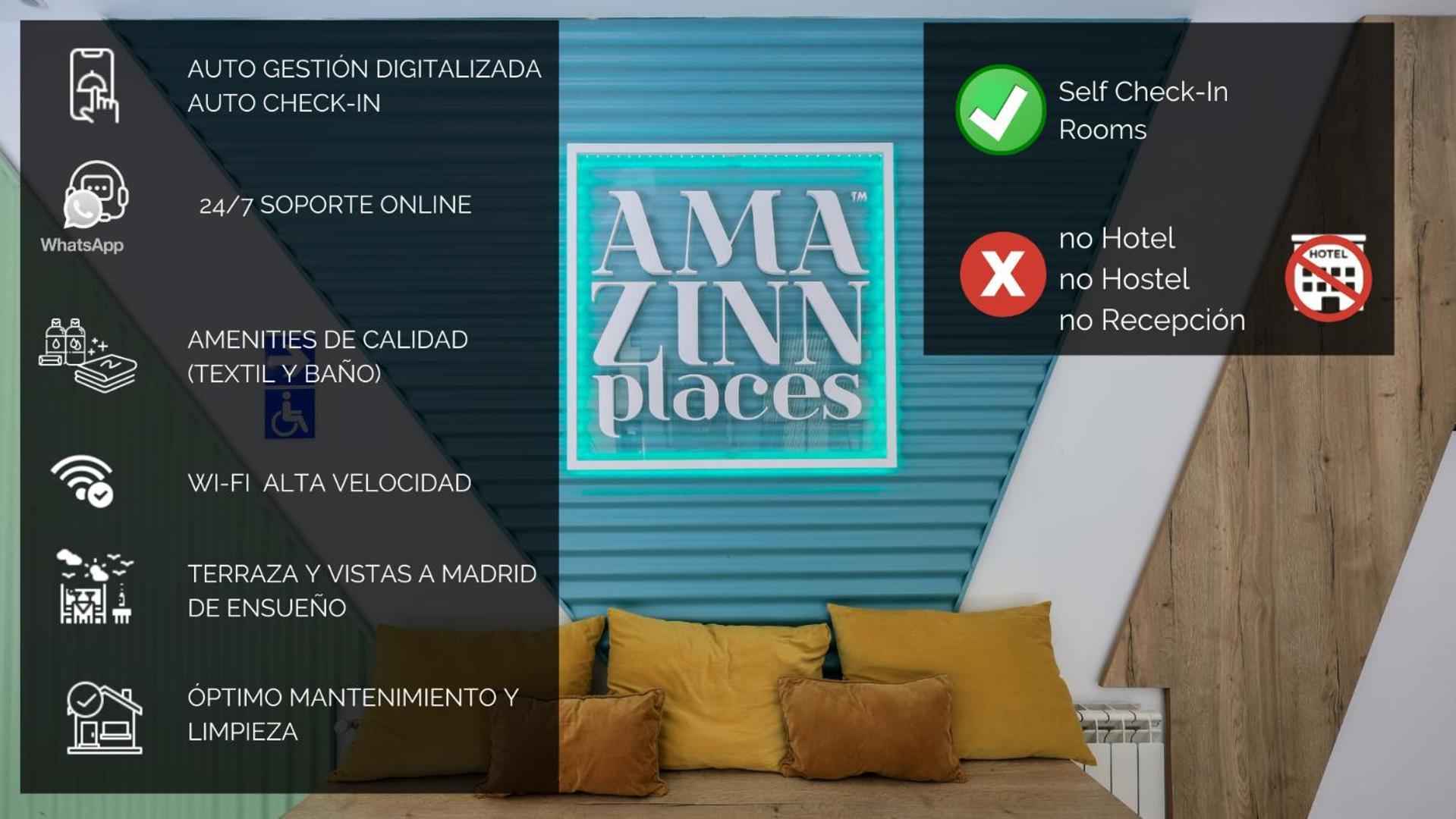 Amazinn Places Chamberi Madrid Kültér fotó